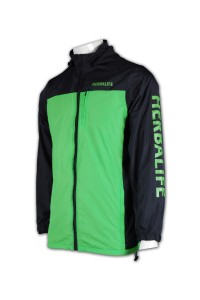 J308 sports jacket design maker, sports team jacket designs, polyester windbreaker jacket wholesale hong kong